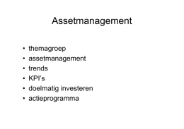 Presentatie Themagroep Asset Management