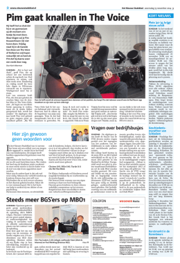 Nieuwe Stadsblad - 19 november 2014 pagina 3