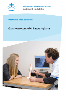 Ganz-osteotomie bij heupdysplasie