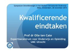 Prof dr Olle ten Cate - Academie Verloskunde