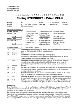 Racing STEVOORT – Primo ZELK