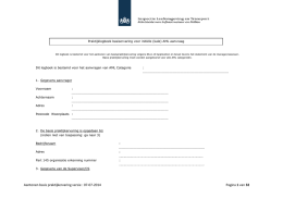 Praktijklogboek basisbevoegdheid onderhoudstechnicus