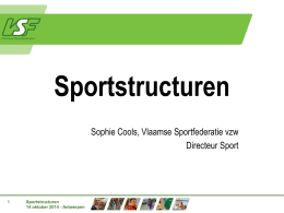 presentatie sportstructuren