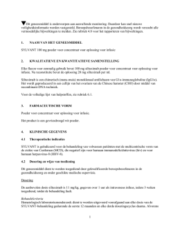 1 Dit geneesmiddel is onderworpen aan - Janssen