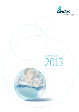 Jaarverslag Evides Waterbedrijf 2013