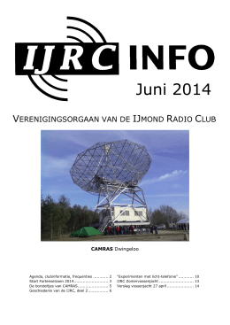 YRC INFO juni 2014