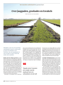 de reportage - Wandelingen door Nederland met Jacobus Craandijk