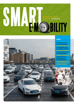 inhoud vakblad elektrisch vervoer en smart grids / december 2014
