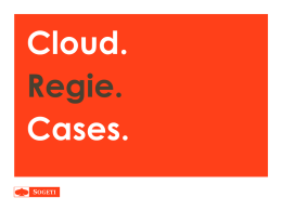 Sogeti Regie Cloud Agile SIAM