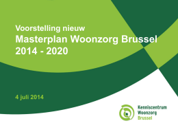 presentatie - Kenniscentrum Woonzorg Brussel