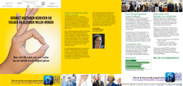 Veilig Werkt Beter 2014 brochure