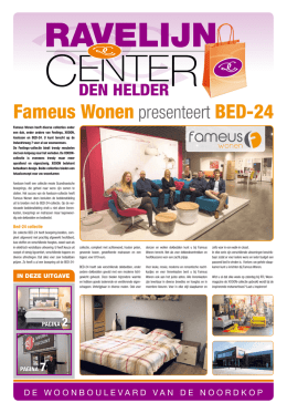 Fameus Wonen presenteert BED-24