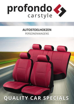 quality car specials autostoelhoezen