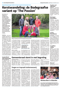 Bodegraafs Nieuwsblad - 20 november 2014 pagina 11