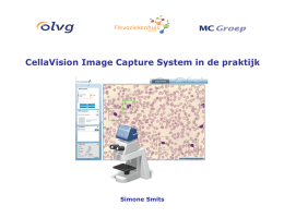 CellaVision Image Capture System in de praktijk