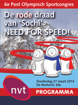 Def progr Sochi 2014 - Nederlandse Vereniging voor Traumachirurgie