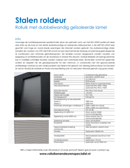 Stalen roldeur (PDF)