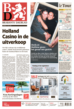 artikel in het Brabants Dagblad.