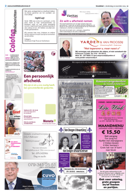 Streekblad - 20 november 2014 pagina 10