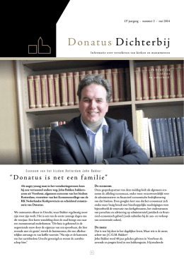 02. Mei 2014 - Donatus Verzekeringen