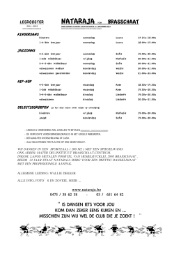 lessenrooster 14