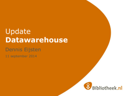 Datawarehouse - Stichting Bibliotheek.nl