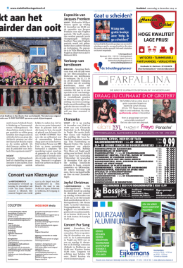 s-Hertogenbosch - 10 december 2014 pagina 3