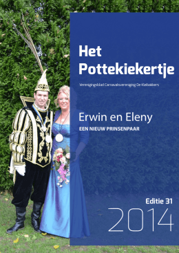 Editie 2014 - Cv De Kleibakkers