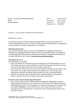 2014.0.123.040 Brief aan PGB-houders in Arnhem