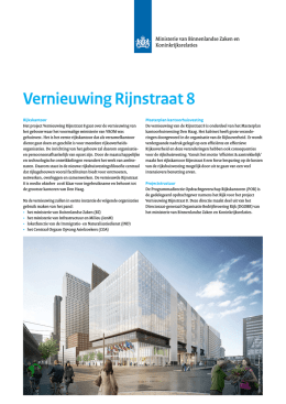 Vernieuwing Rijnstraat 8 - Den Haag Nieuw Centraal