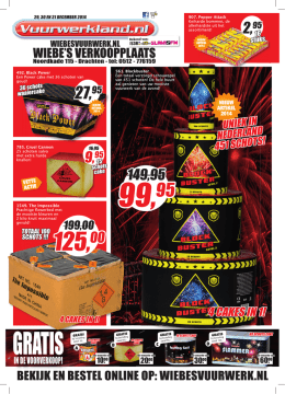 180 Flyer Wiebes Vuurwerk Drachten.indd