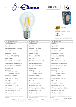 Ampoule LED LED Lamp LED Lamp