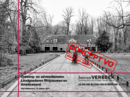 presentatie concept voorontwerp Engelse Werk en Slingerbos