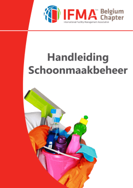 Handleiding Schoonmaakbeheer - September 2014