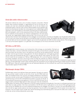 Zoom Q4 audio-videorecorder HP Z24x en HP Z27x Blackmagic