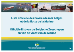 Lijst Belgische zeeschepen (PDF, 1.85 MB)