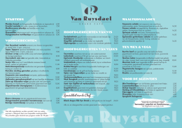 Ruysdael Diner - Grand Café Van Ruysdael