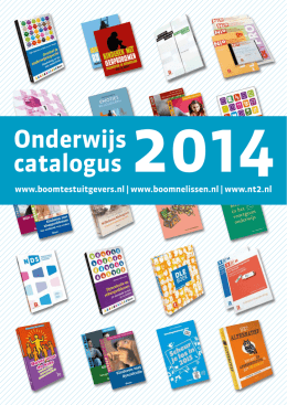 Onderwijs catalogus 2014