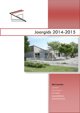 Jaargids 2014-2015