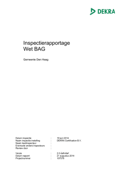 "Den Haag rapport inspectie BAG 21082014" PDF document