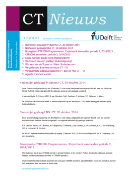 09. 23-10-2014 - TU Delft Studentenportal