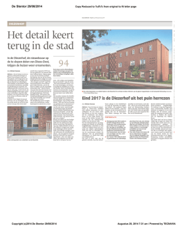 Lees meer in het artikel van De Stentor
