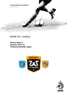 KNVB 35+ voetbal