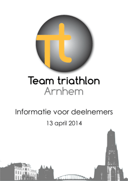 Klik hier - Team Triathlon Arnhem