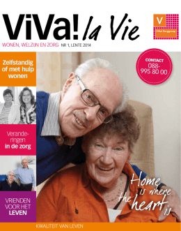 la vie magazine voorjaar 2014