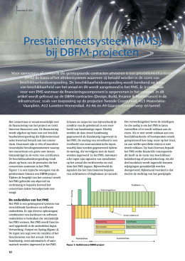 Prestatiemeetsysteem (PMS) bij DBFM-projecten