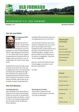 Nieuwsbrief 2014-09