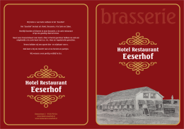Download hier de brasserie kaart in PDF