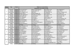 Pleinwacht Rooster &ndash; periode 2