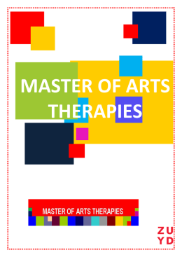 Master of Arts Therapies - KenVaK